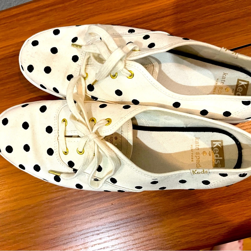 Kate Spade Keds, lightly worn, great condition